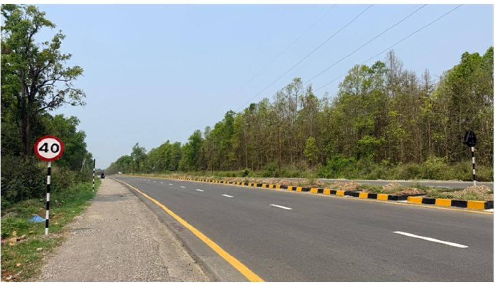 नारायणगढ–बुटवल सडक विस्तार : सडक सुरक्षाको पनि काम जारी